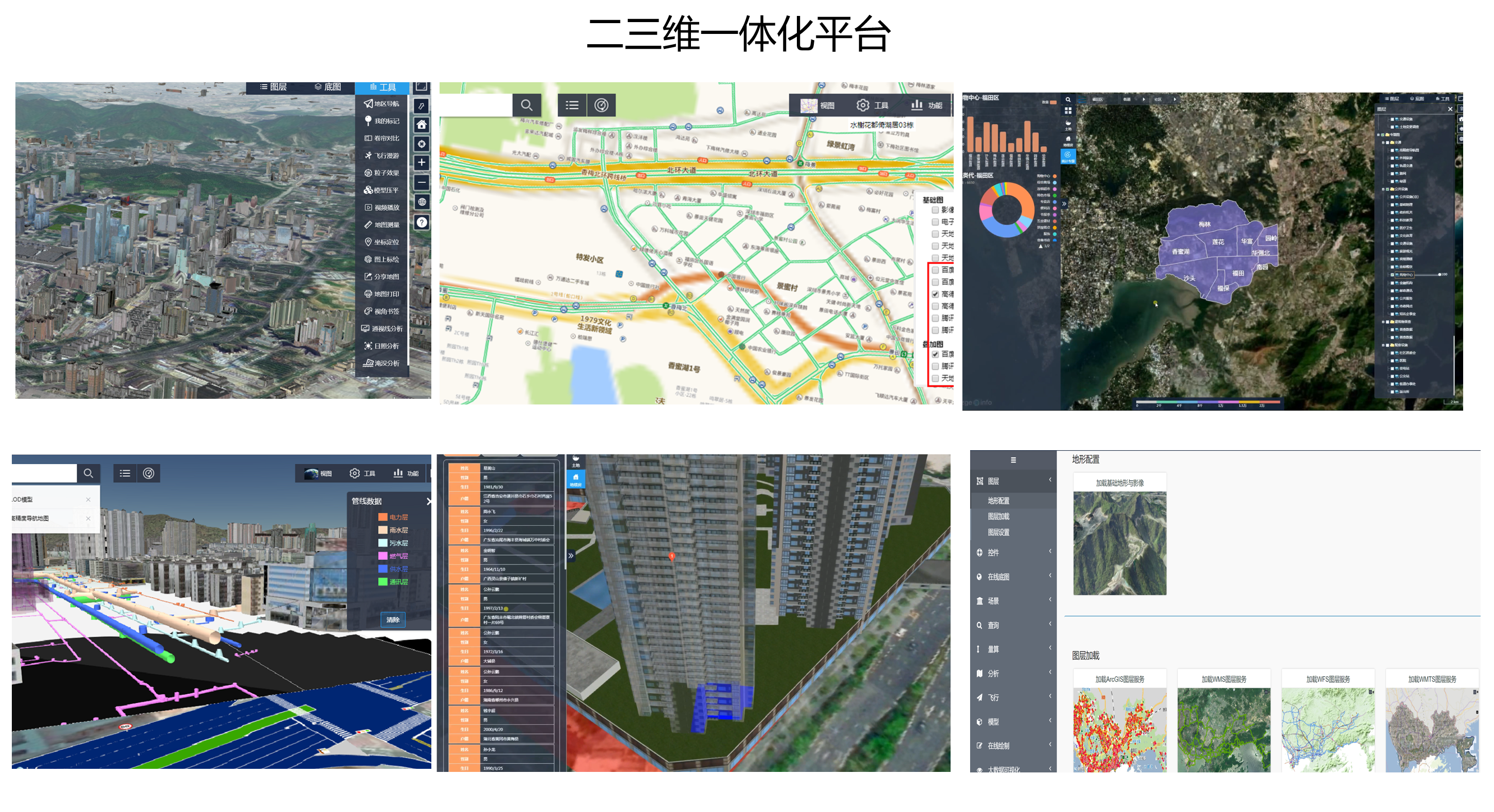 二三维一体化平台